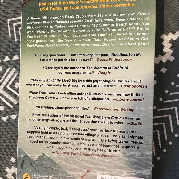 The Lying Game by Ruth Ware - Picture 2 of 2